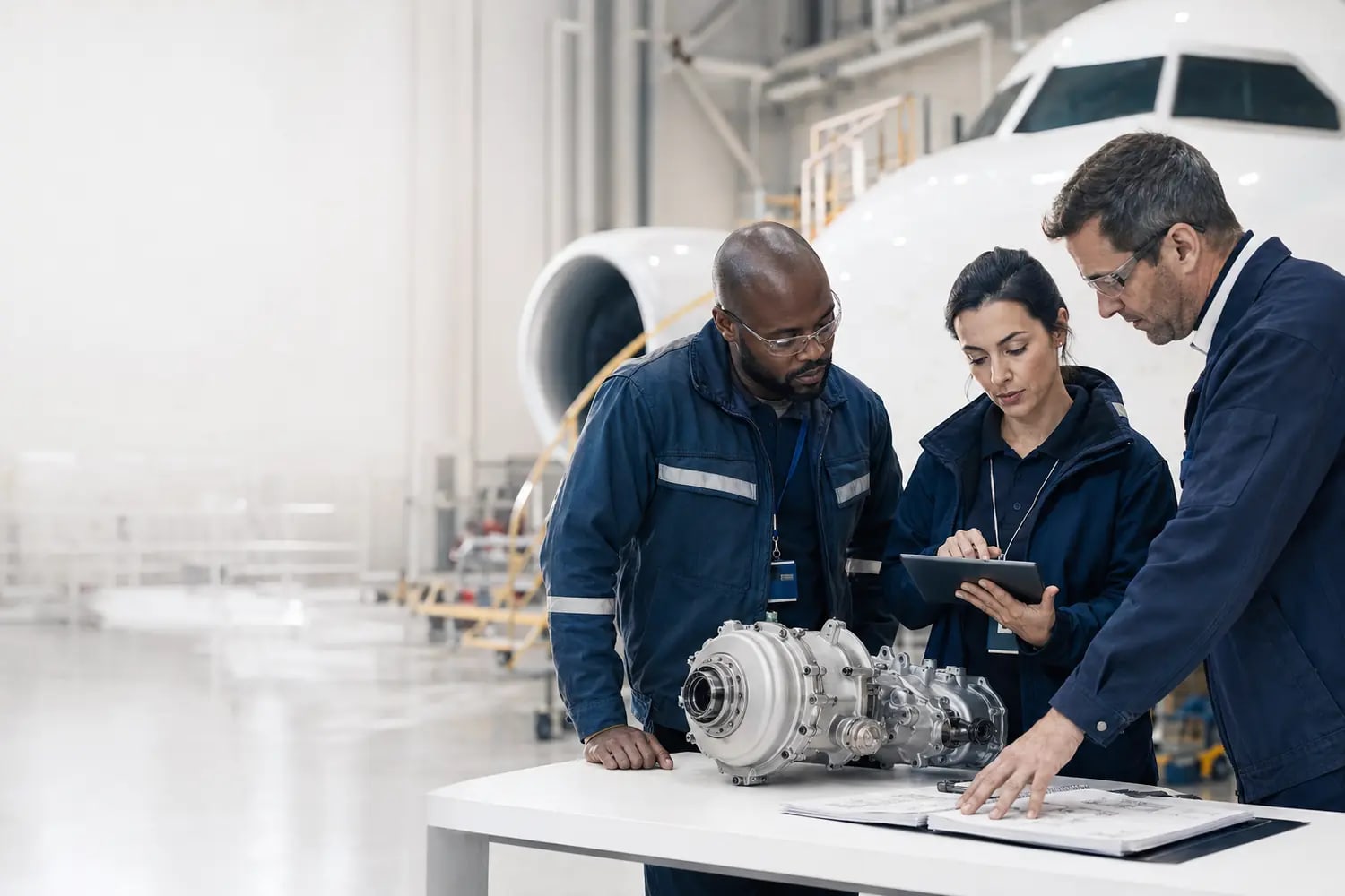 Component sourcing scenario arranged around an operational requirement